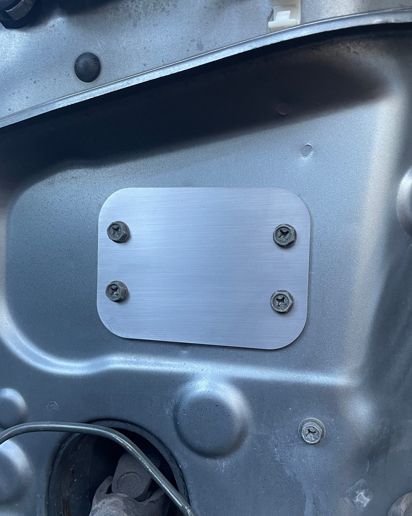 GU Patrol Clutch Master Cylinder Cover Plate