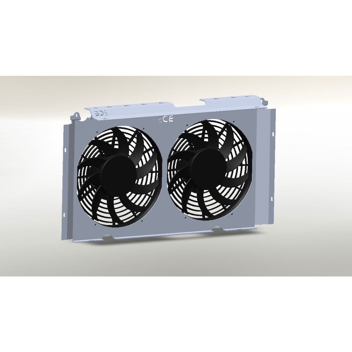 GU Patrol Wide Radiator Shroud - SPAL 16