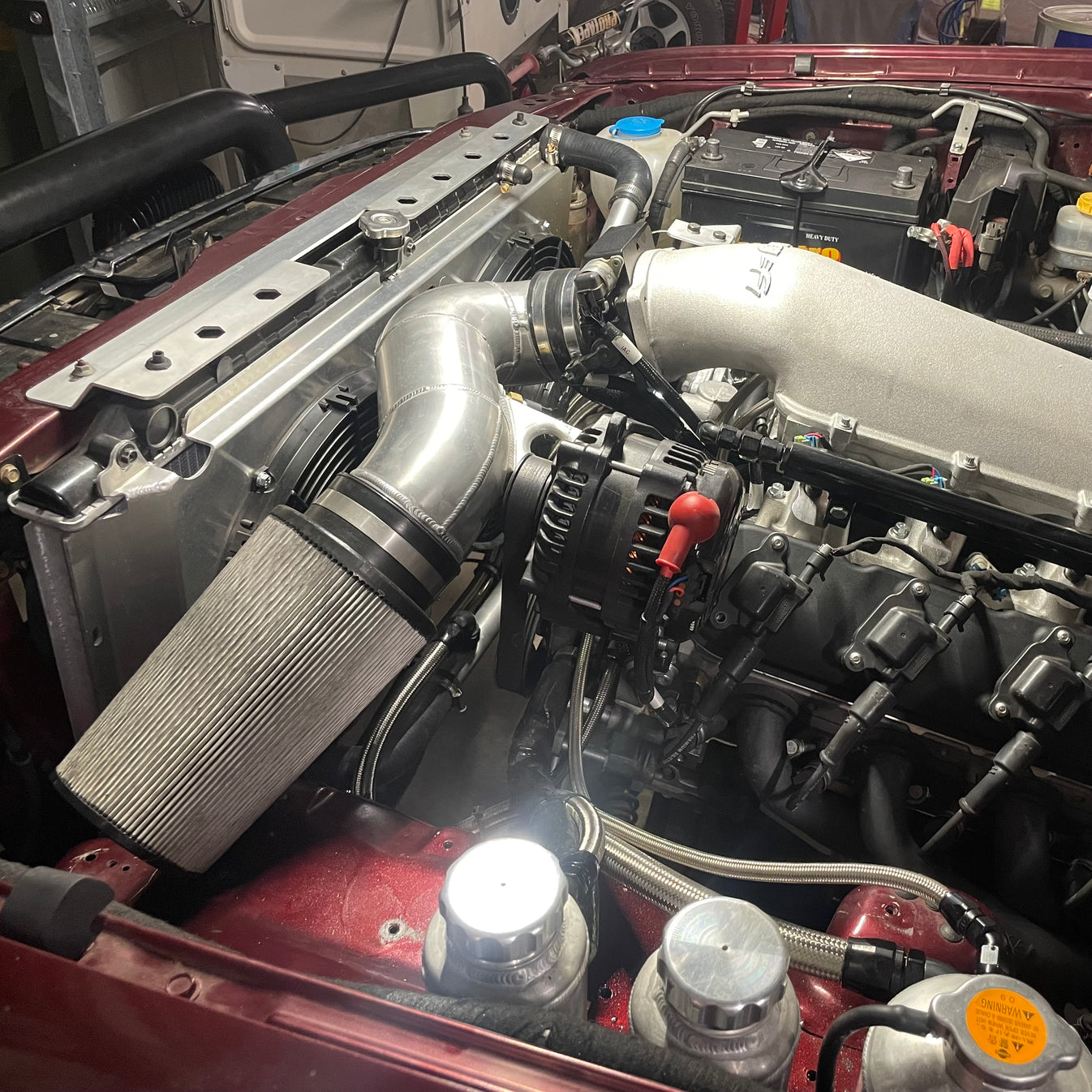 GU Patrol Wide Radiator Shroud SPAL 16 Belmullet Design Solutions