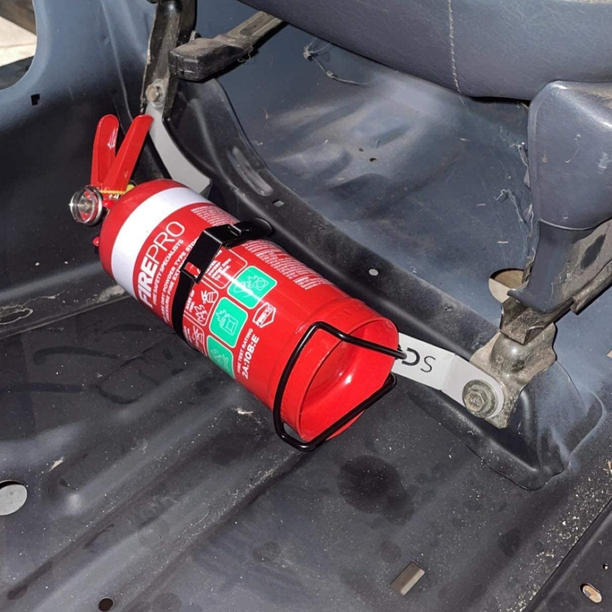 GQ Patrol Fire Extinguisher Bracket